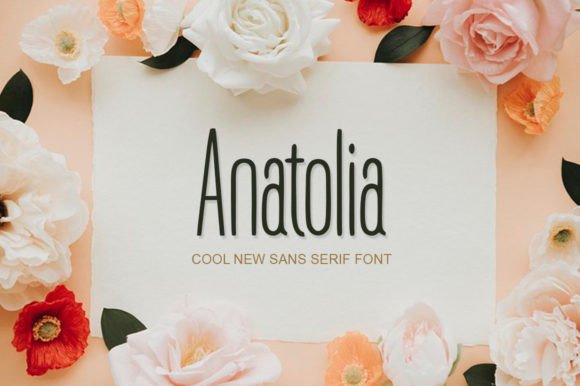Anatolia Font: Modern Sans Typography for Every Project