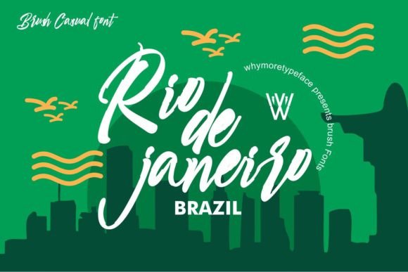 Rio De Janeiro Font – Brush Script for Bold Brands